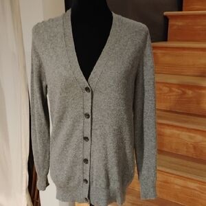 J. Crew Heather Gray Women's Cardigan